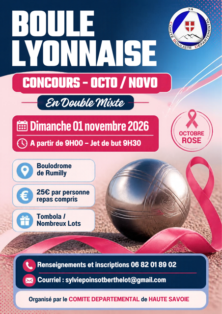 1ER NOVEMBRE – OCTO NOVO RUMILLY
